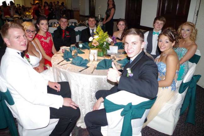 A night to remember Friends gather together for a good time.