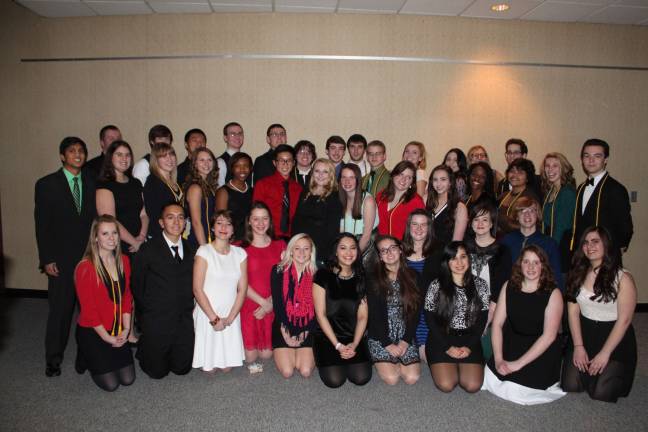 Students inducted into National Honor Society