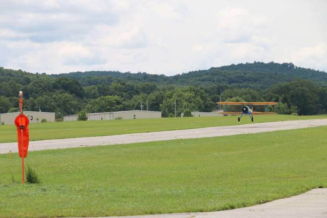 Vets soar at Sussex Airport Cleared for take off.