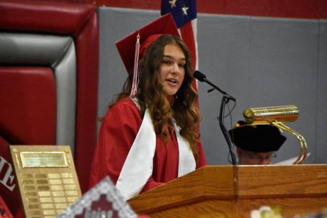 Kaitlyn Poust, Student Council president (Photo courtesy of Island Photography)