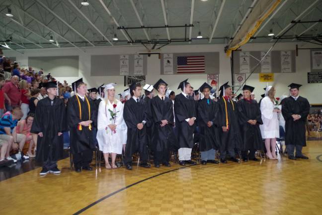 Wallkill Valley Regional High School seniors are recognized.