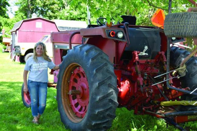 The year school kids got a taste of local Holly Sytsema of the Farm at Windy Flats in Wantage, NJ sold ground beef to a few school districts this year. Photo by Becca Tucker