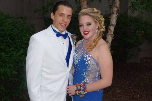 A night to remember Sussex Tech prom goers Benjamin Schmick and Julia Luchetti.
