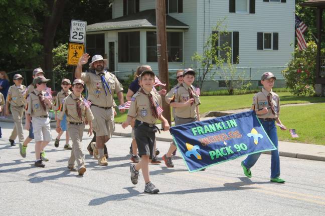 Franklin Pack 90 Webelos march.