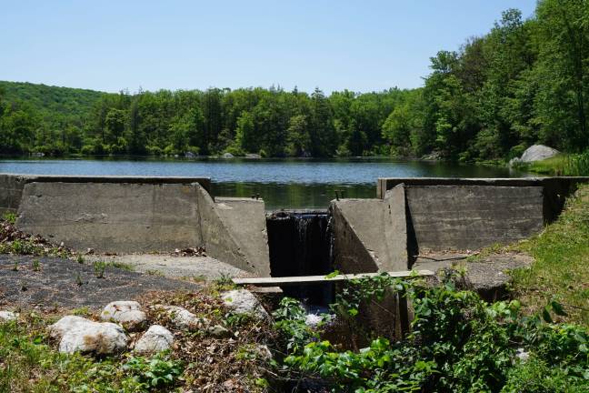 The November referendum will determine hat happens to the spillway of Heater's Pond.