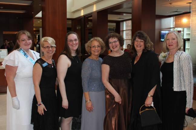 Pictured, from left, Ashley Ziccardi, Lisaann Permunian, Laura Ballard, Allyn Perry, Joanne Cosh, Bonnie Matthews, and Bea Kota. &#xa0;All members of the Chinkchewunska Chapter. &#xa0;