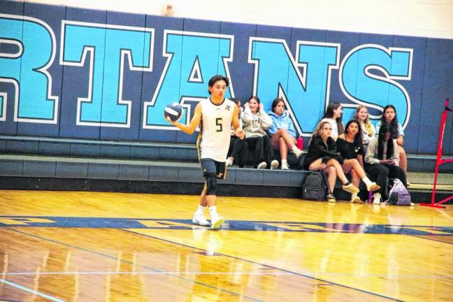 Jefferson's Zach Chen was credited with one kill and seven assists.