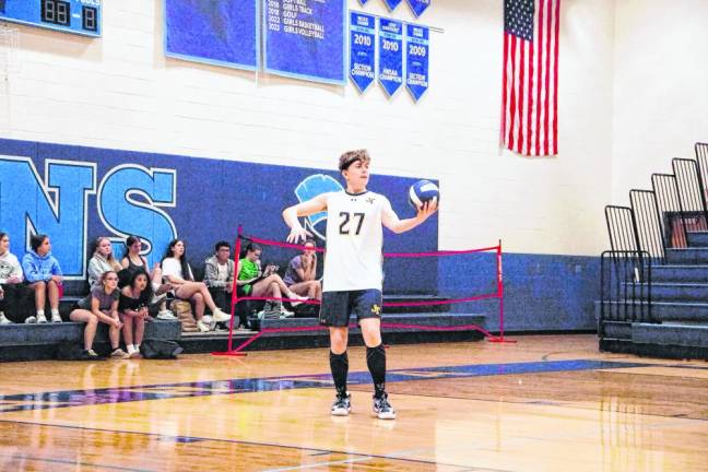 Jefferson's Raymond Bradley was credited with two kills and two digs.