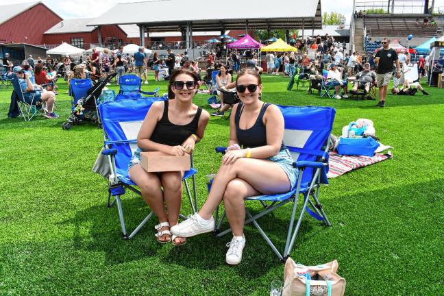 Miners open 10th season tonight <b>Emily Vanderploeg of Hope and Emily Peterson of Blairstown.</b>