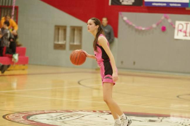 Wallkill Valley's Gabriella Kuhar scored two points, grabbed one rebound and made one steal.