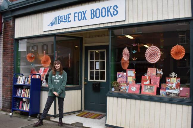 A new generation of indie bookstores – and readers – emerges post-pandemic Brittani O’Hearn opened Blue Fox Books in Walden, NY last February.