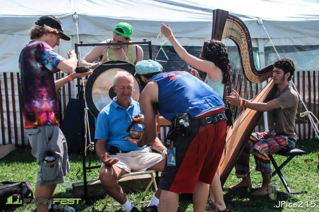 Festival to promote conscious living and environmentalism Yoga/meditation workshops.