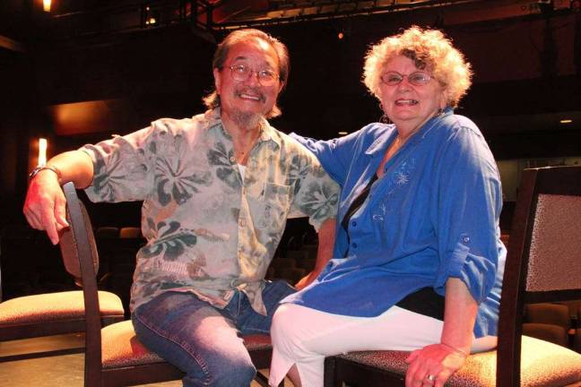 Broadway Veteran Randall Duk Kim to lead a free staged reading Photo Credit Pat Lanciano Randal Duk Kim (left) and Anne Occhiogrosso.