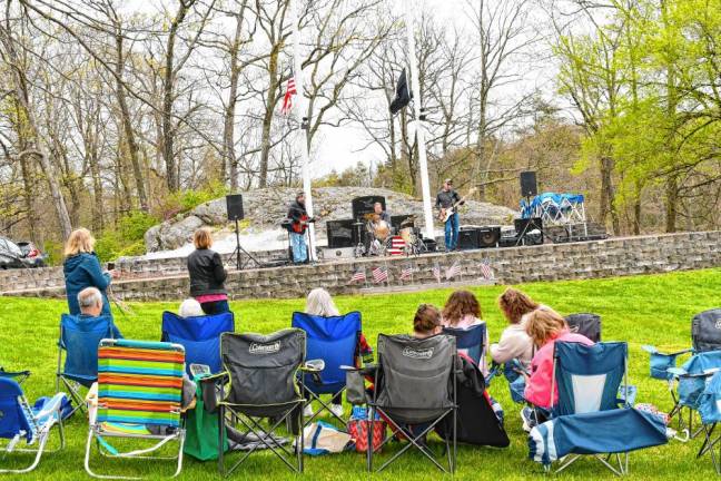 Mile 39 Band performs Saturday, April 27 at Heaters Pond Park in Ogdensburg.