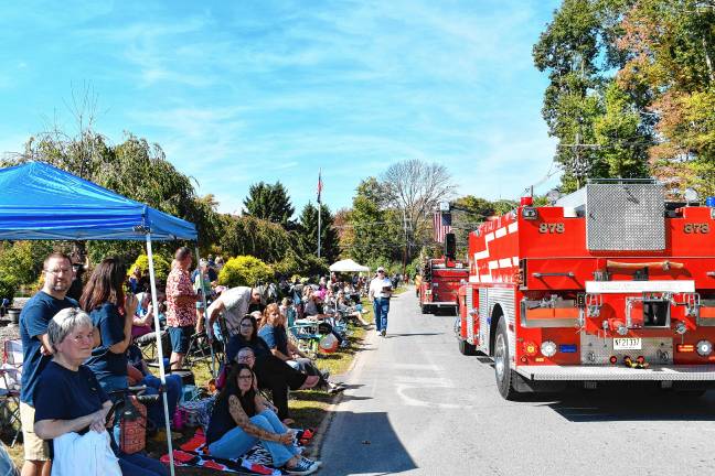 Photos: Firemen’s Inspection Day & Parade <b>ID3 Residents watch the parade of about 26 fire departments from throughout Sussex County.</b>