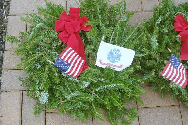 Festive wreaths will grace each veteran’s grave.