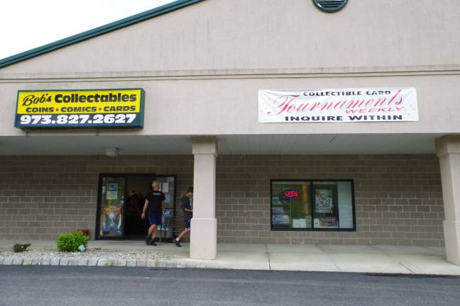 Readers who identified themselves as Richie Culver, Joann Huff and Pam Perler knew last week's photo was of Bob's Collectables, located in the Hardyston Commons Shopping Center at 3640 Route 94 North in Hardyston. The store specializes in collectable coins, cards, and comic books among other things.