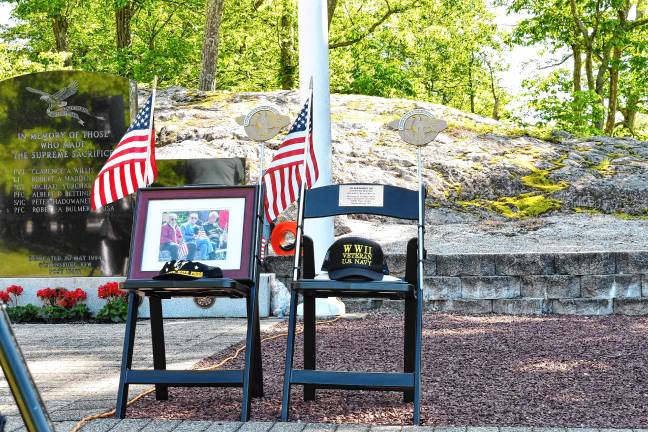 Photos: Memorial Day service in Ogdensburg Those who gave their lives for this country are remembered during the service at Heaters Pond.