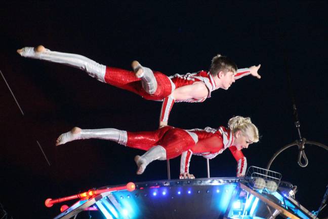 Animals and acrobats galore Cole Bros. Circus came to town this weekend at the Skylands Ball Park in Augusta, N.J.
