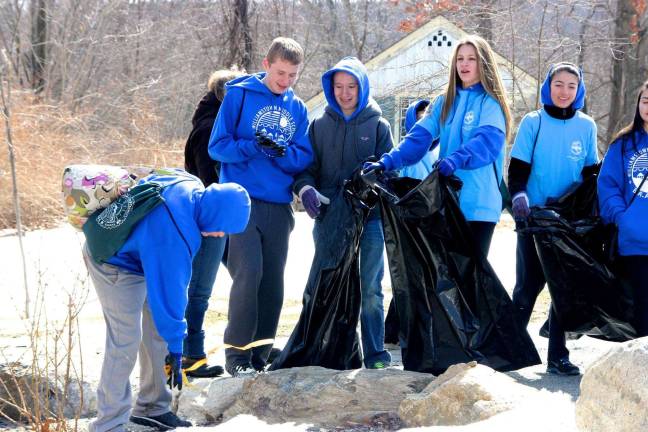 Cleaning up the community Cleaning up the community