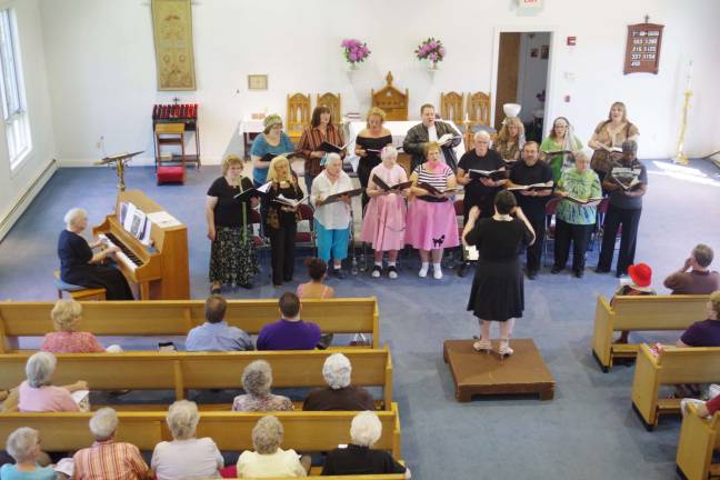 St. Thomas Church hosts choral concert A scene at the concert.