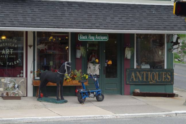 Readers who identified themselves as Joann Huff, Pam Perler knew last week's photo was of the Black Pony Antiques, located on Route 15 North near its intersection with Morris Farm Road.