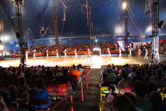 Animals and acrobats galore Cole Bros. Circus came to town this weekend at the Skylands Ball Park in Augusta, N.J.