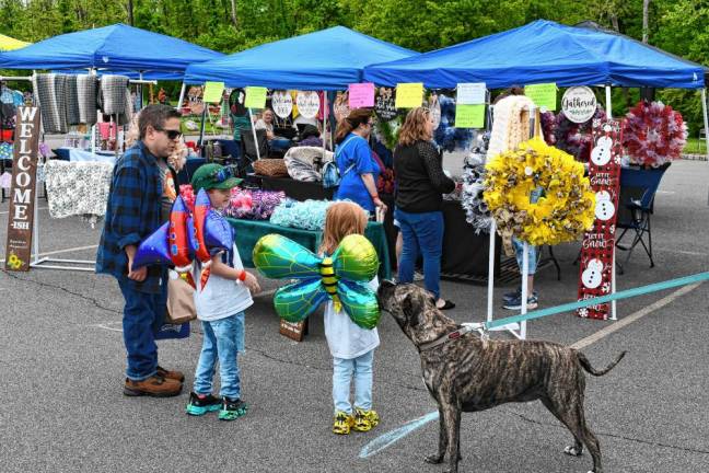 Pet Lovers Fest A variety of vendors had goods for sale.