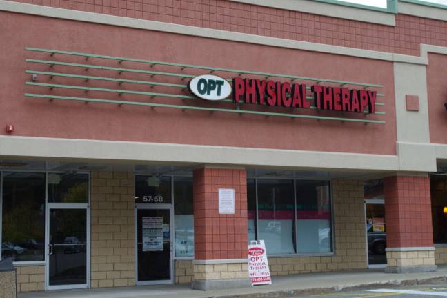 Readers who identified themselves as Pam Perler, David Phillips, Phil Dressner, Joann Huff, Pat Fabian and Bruce Gomes knew last week's photo was of OPT Physical Therapy, located in the Ridge Plaza on Berkshire Valley Road and to the right of the A&amp;P supermarket.