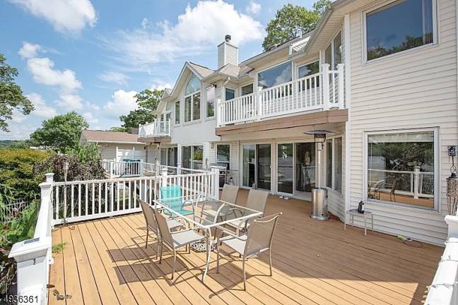 Custom-built house overlooks Lake Hoptacong