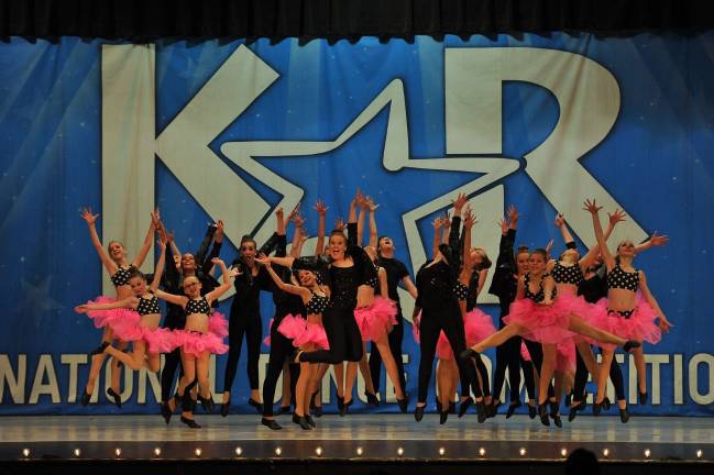 Dance Expression dancers perform at Kids Artistic Review Grease.