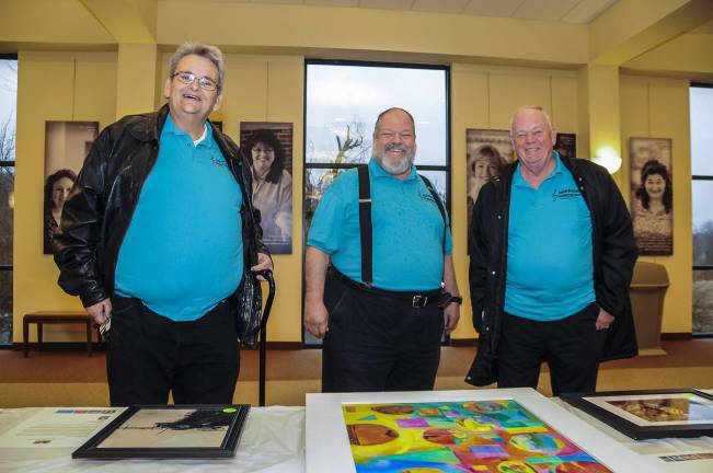 Locals bring color to Sussex County (L-R) Gary Rocks of Ogdensburg, Rick Karabetsos of Newton and Steve Kacmar of Wantage.