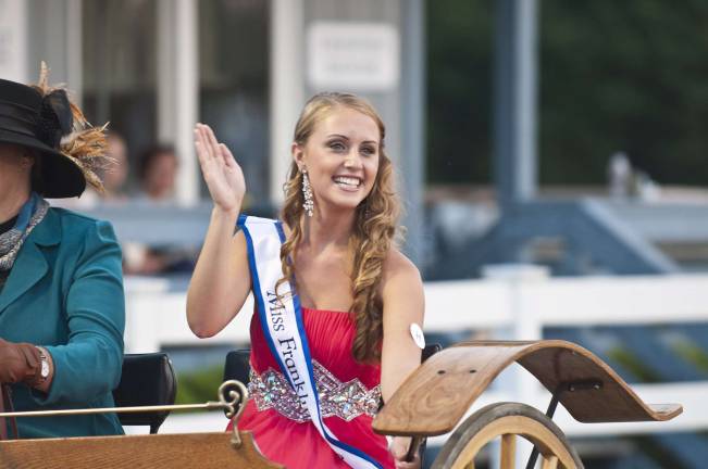 Summertime means County Fair Kristina Garrera, Miss Franklin. Photo by Warren Westura
