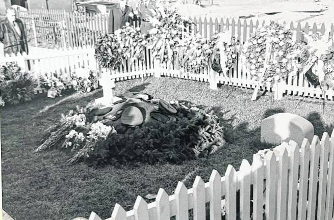 TR3 Kennedy’s grave at Arlington National Cemetery.