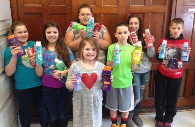 Ogdensburg students make 100th day of school donations