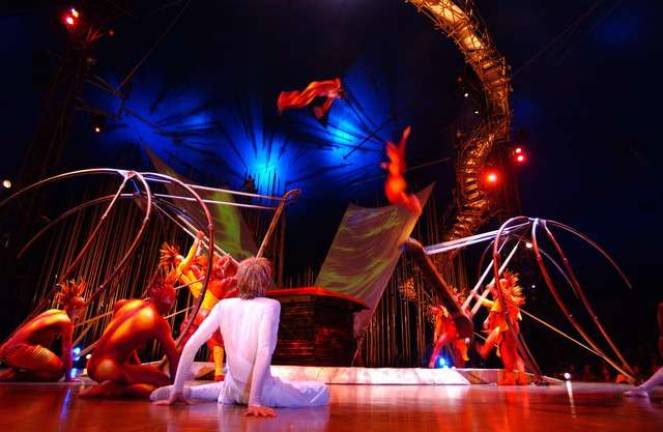 Cirque Du Soleil returns to Newark Patrick Bernath Russian Swings.