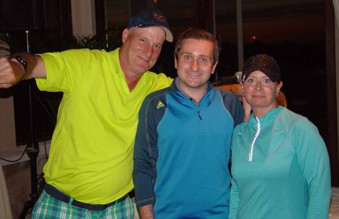 Ballyowen hosts member tourney Couples Division winners Robert and Dona Wallenius