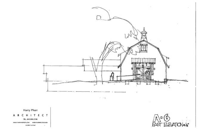 New life for the old Rickey farm as commercial project is approved The architect's rendering of plans for the old Rickey Farm