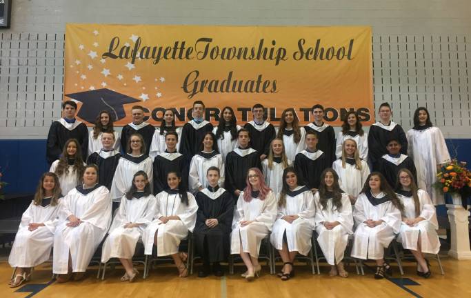The Lafayette Township School class of 2017.