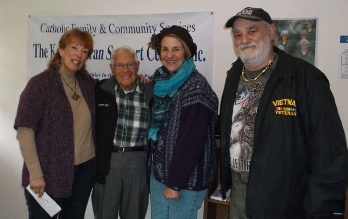 The GFWC Sussex Woman&#x2019;s Club made a generous donation of $1,000 for the Catholic Families &amp; Community Services Kosa Veteran&#x2019;s Support Center. This donation was on behalf of the NAMI Project of the General Federation of Woman&#x2019;s Clubs and will help Veteran&#x2019;s programs throughout Sussex County.