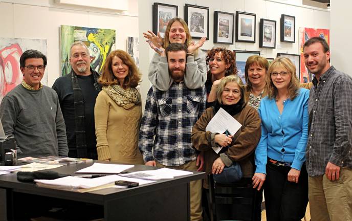 John Maione Jr., Bruce Young, Janet O'Neil, Phylis Barfoot, Justin Zimmer, Lisa Lopez, June Ponte, Diane Suter, Liza Smith-Simpson, &amp; James-Jaie Maione (not pictured) Carol Chave &amp; Rima Hamade.