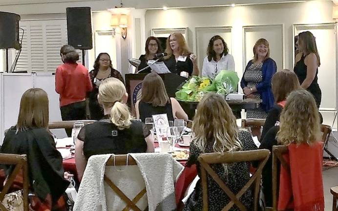 Winner Rosie Sanchez and nominees Dr. Michele Takacs, Sarah Ziccardi, and Dodie Guardia (Photo provided)