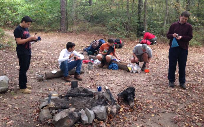 Troop 90 hikes Appalachian Trail