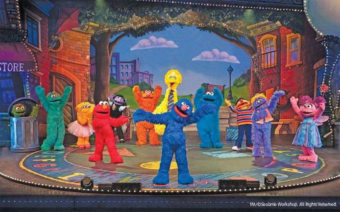 Rap, tap, clap and flap with furry, feathered friends at Prudential Center Photo, Sesame Street Live Facebook page
