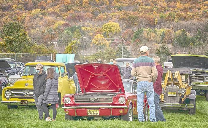 The 2020 car show in Sparta (Photo by Nancy Madacsi)