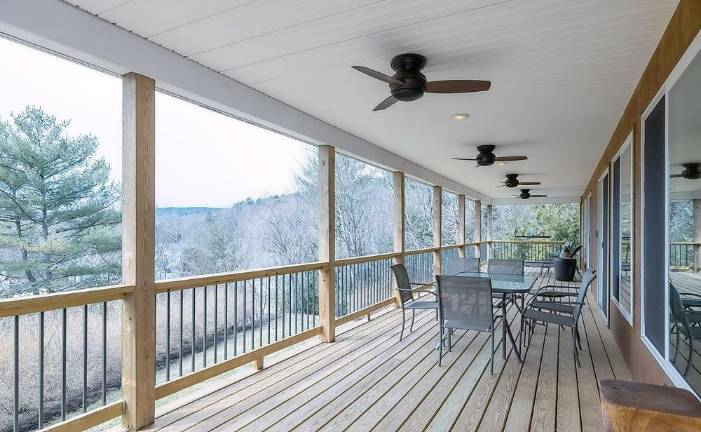Unique, upscale and secluded home has scenic views Unique, upscale and secluded home has scenic views