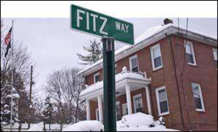 Special street named for local celebrity Special street named for local celebrity