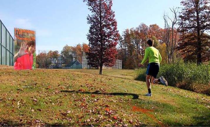 Photos provided Hunter Jackman, of Newton, leads the field in last year's Rock n' Run.