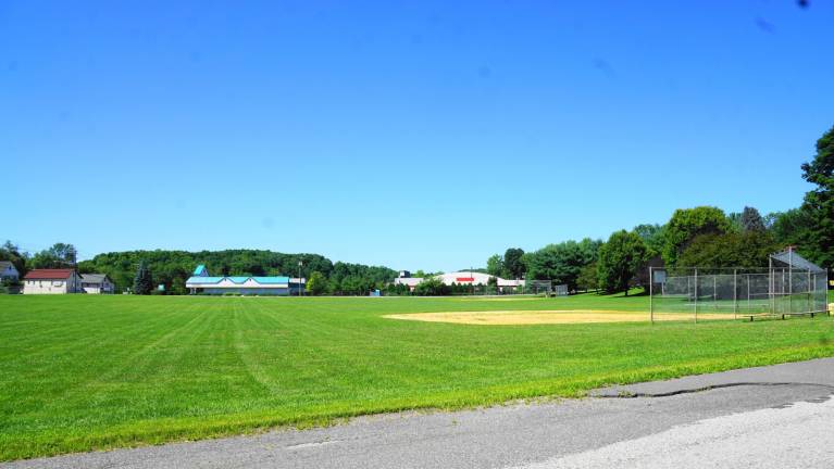 Readers who identified himself as Phil Dressner knew last week's photo was of the ball fields at Harydston Elementary School in Franklin.