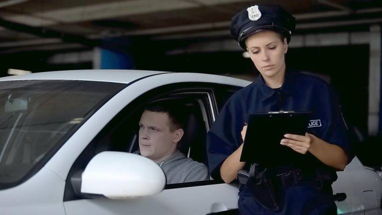 Bill would prohibit number of tickets or arrests from being used in police evaluations Image